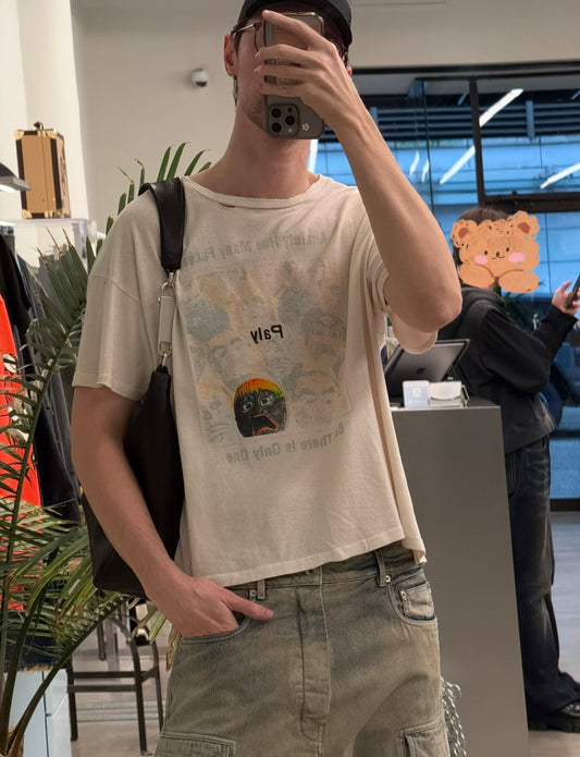 PALY Anxiety Faces Reversible T-Shirt - Seldom Seen Styles