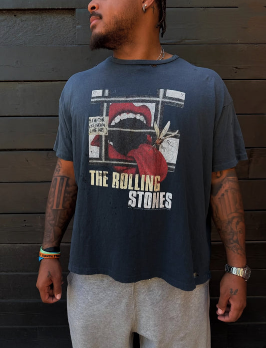 PALY × The Rolling Stones 'Hampton Coliseum' T-Shirt - Black - Seldom Seen Styles