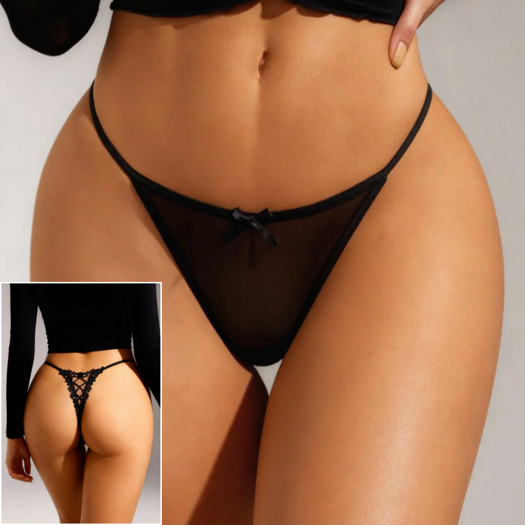 Pack 5 Strings Noirs – Offre Automne - Seldom Seen Styles