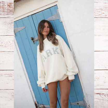 Parke Mockneck Sweatshirt – Sunkissed Varsity Edition