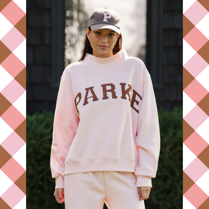 Parke Mockneck Sweatshirt – Sunkissed Varsity Edition