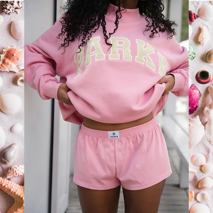 Parke Mockneck Sweatshirt – Sunkissed Varsity Edition