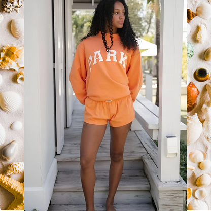 Parke Mockneck Sweatshirt – Sunkissed Varsity Edition