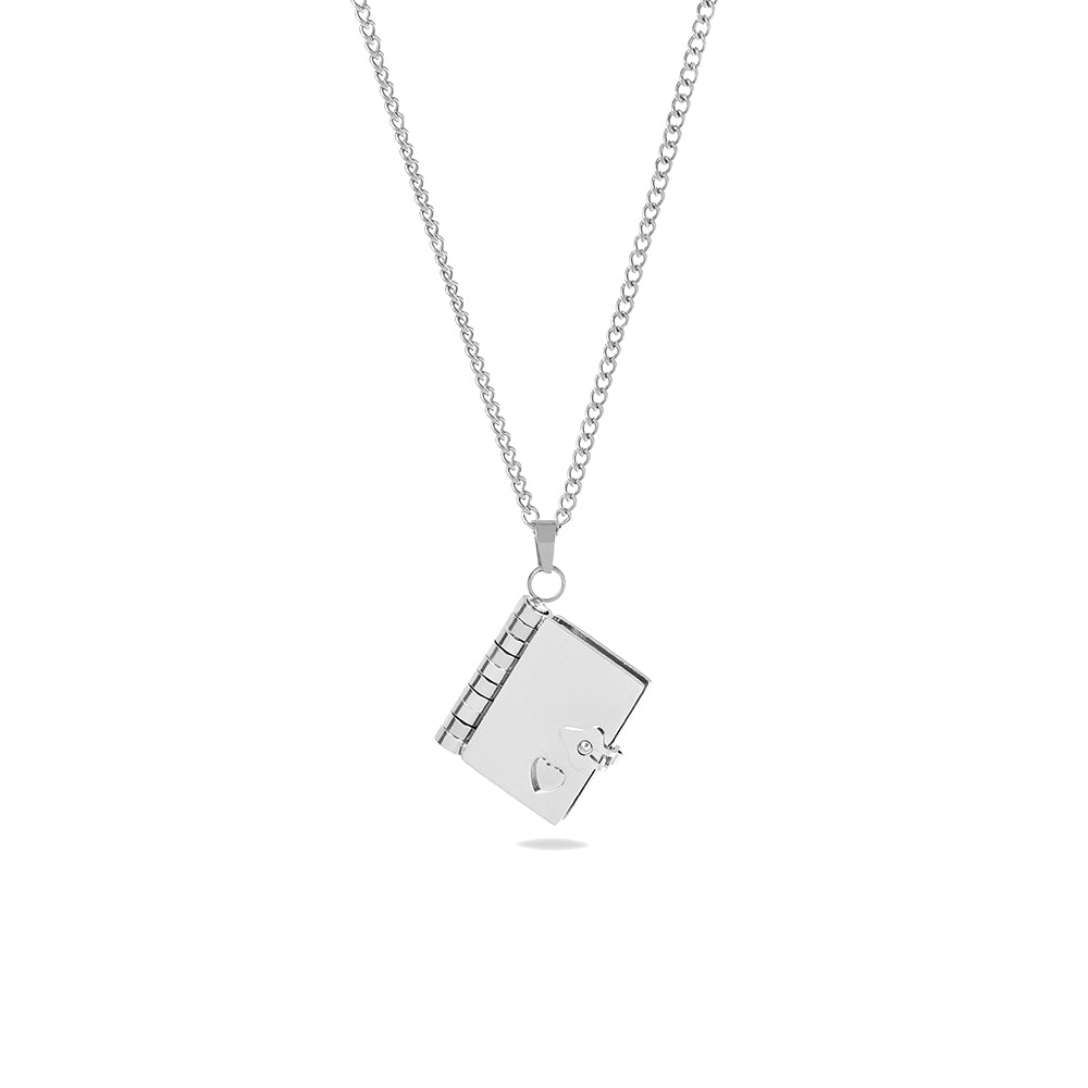 Personalized Book Locket Necklace - Seldom Seen Styles