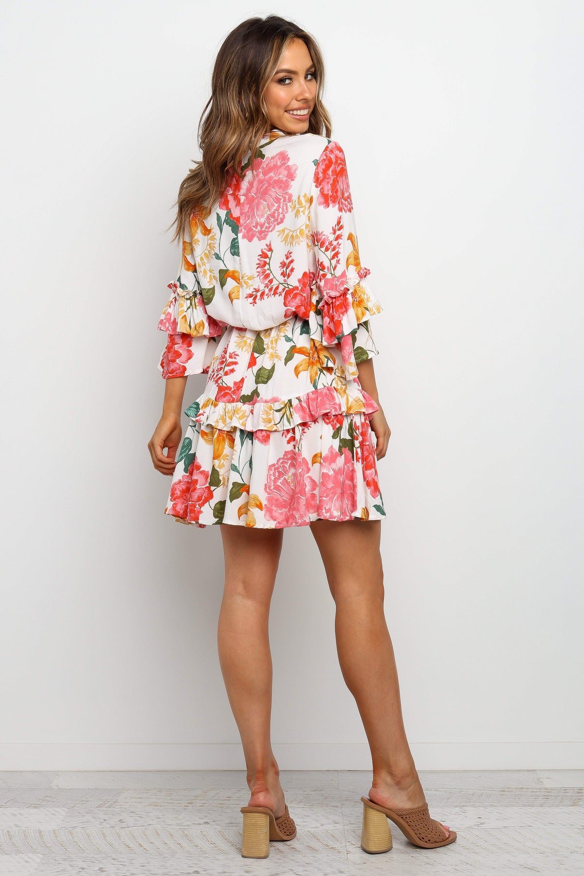 Peta Dress - White - Seldom Seen Styles