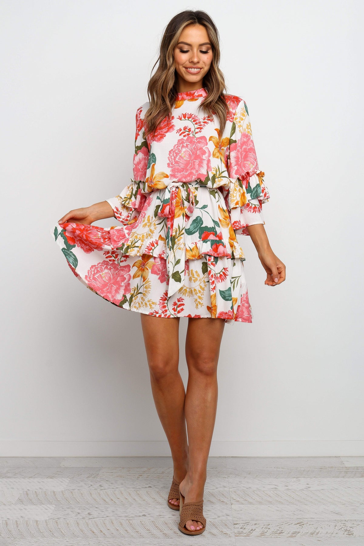 Peta Dress - White - Seldom Seen Styles