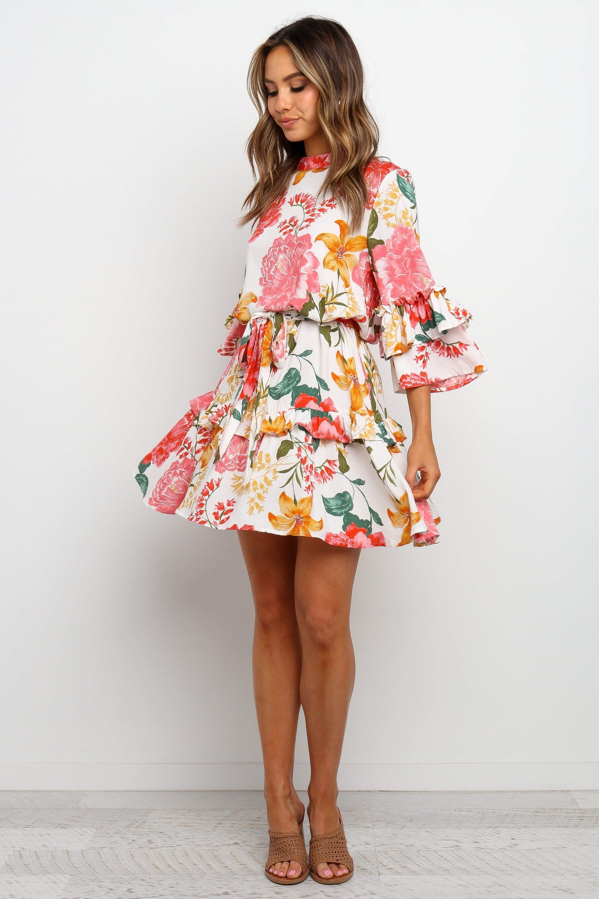 Peta Dress - White - Seldom Seen Styles