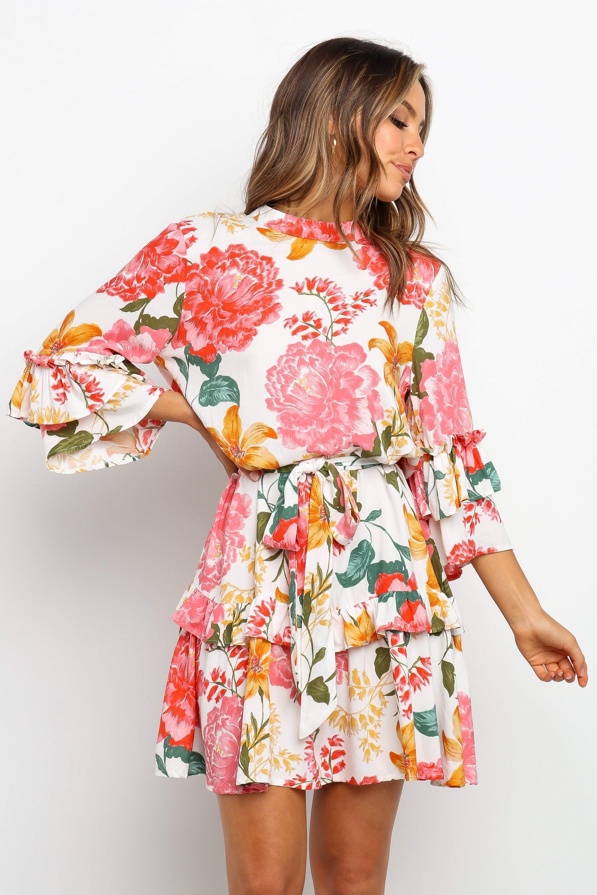Peta Dress - White - Seldom Seen Styles