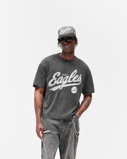 Philadelphia Eagles x Represent T-Shirt - Vintage Grey - Seldom Seen Styles