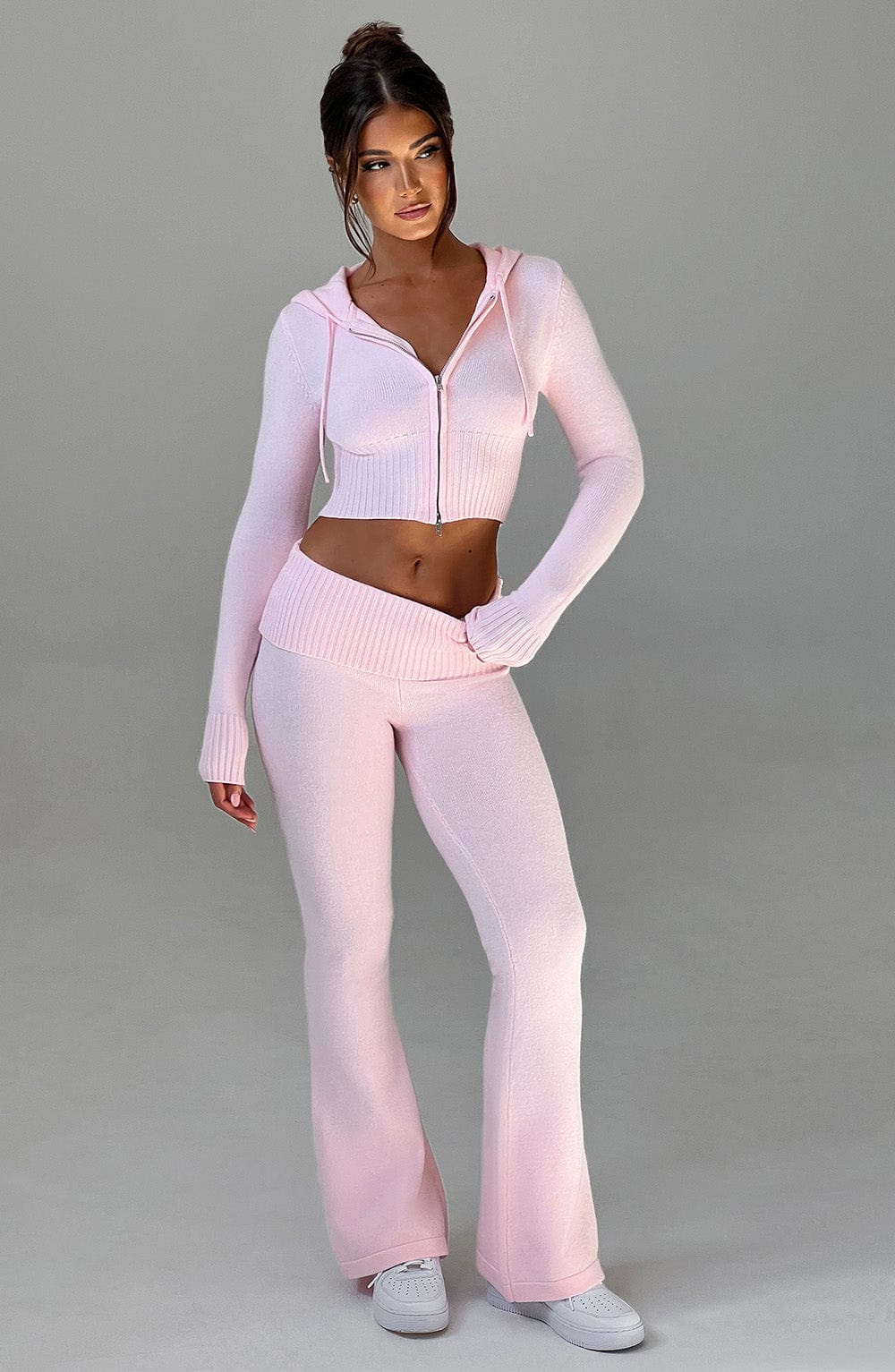 Portia Knit Pants - Pink - Seldom Seen Styles
