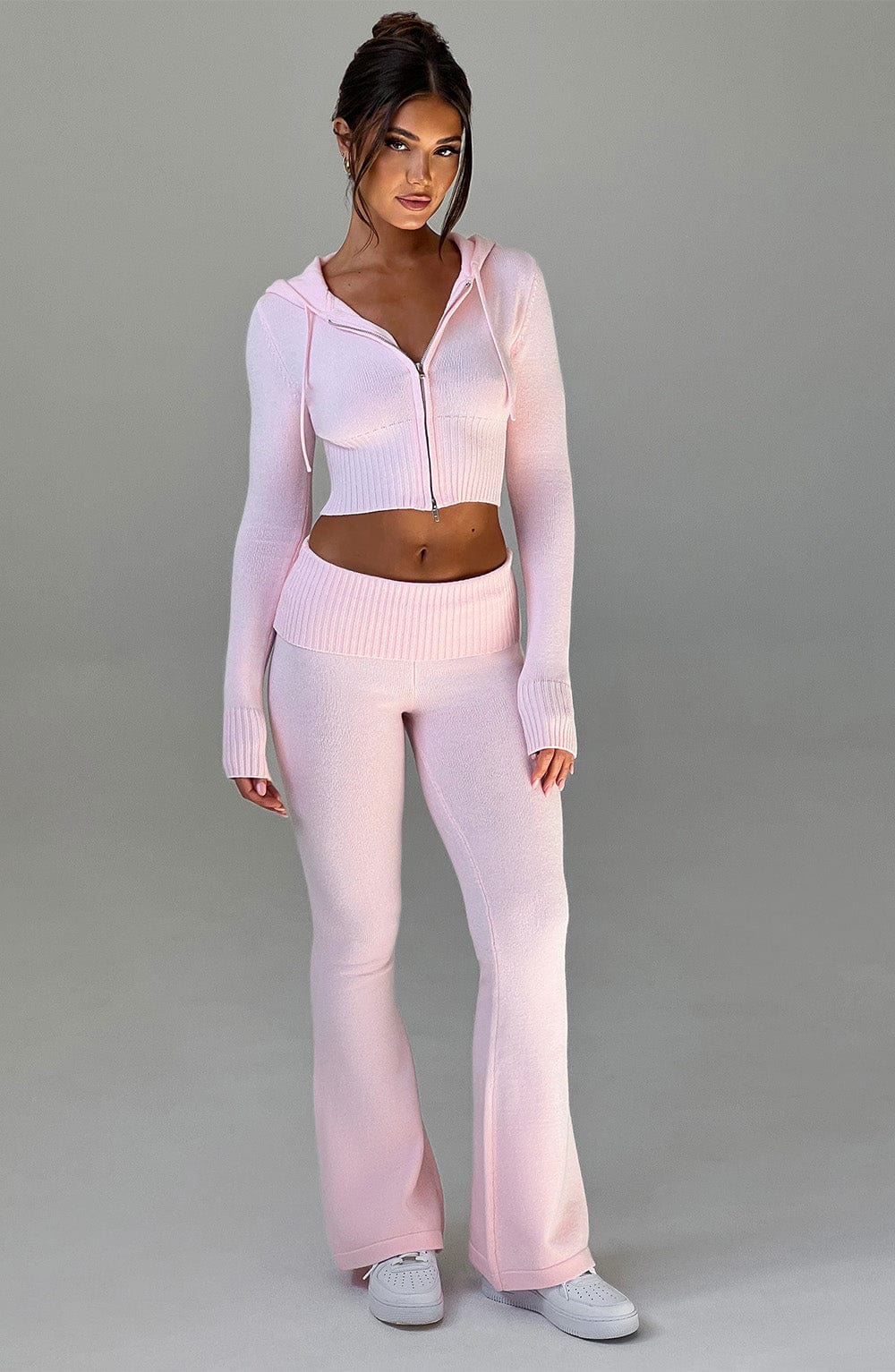 Portia Knit Pants - Pink - Seldom Seen Styles