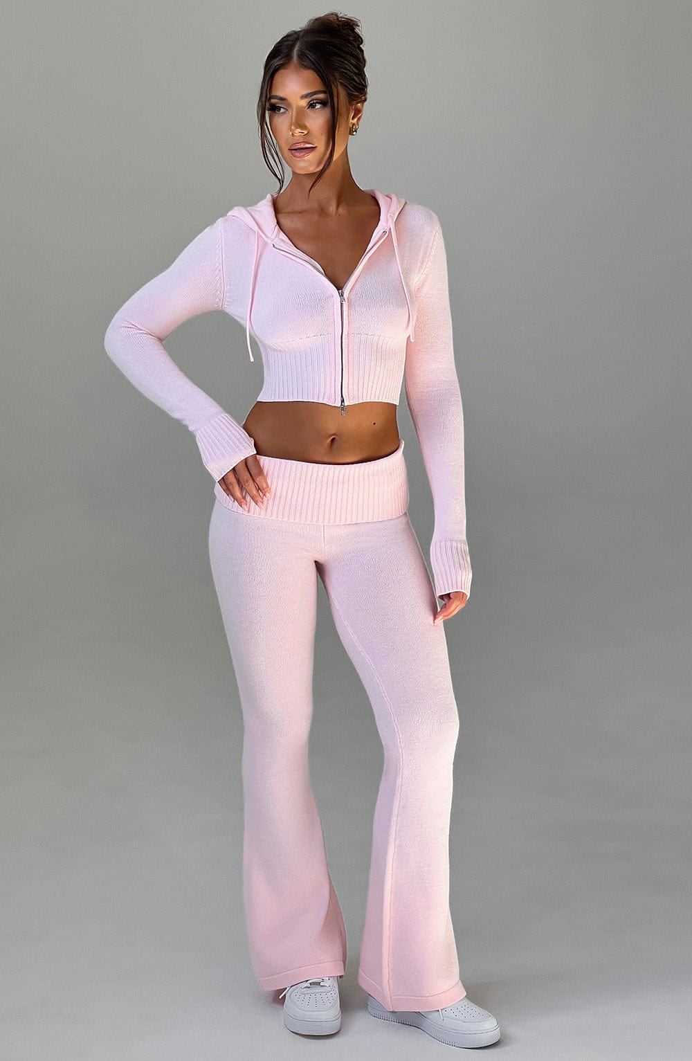 Portia Knit Pants - Pink - Seldom Seen Styles