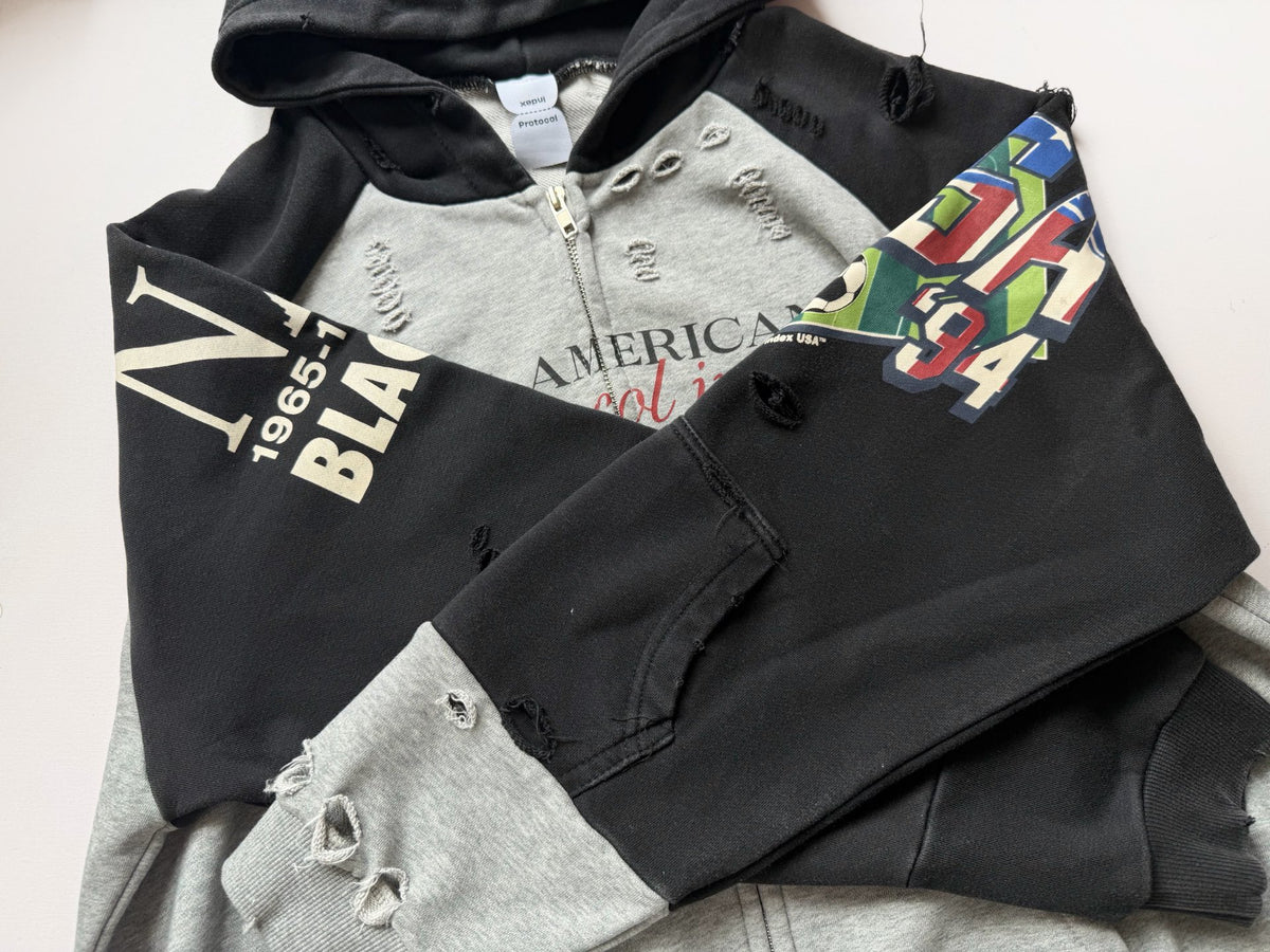 Protocol Index "All American" Hybrid Zip-Up Hoodie - Seldom Seen Styles