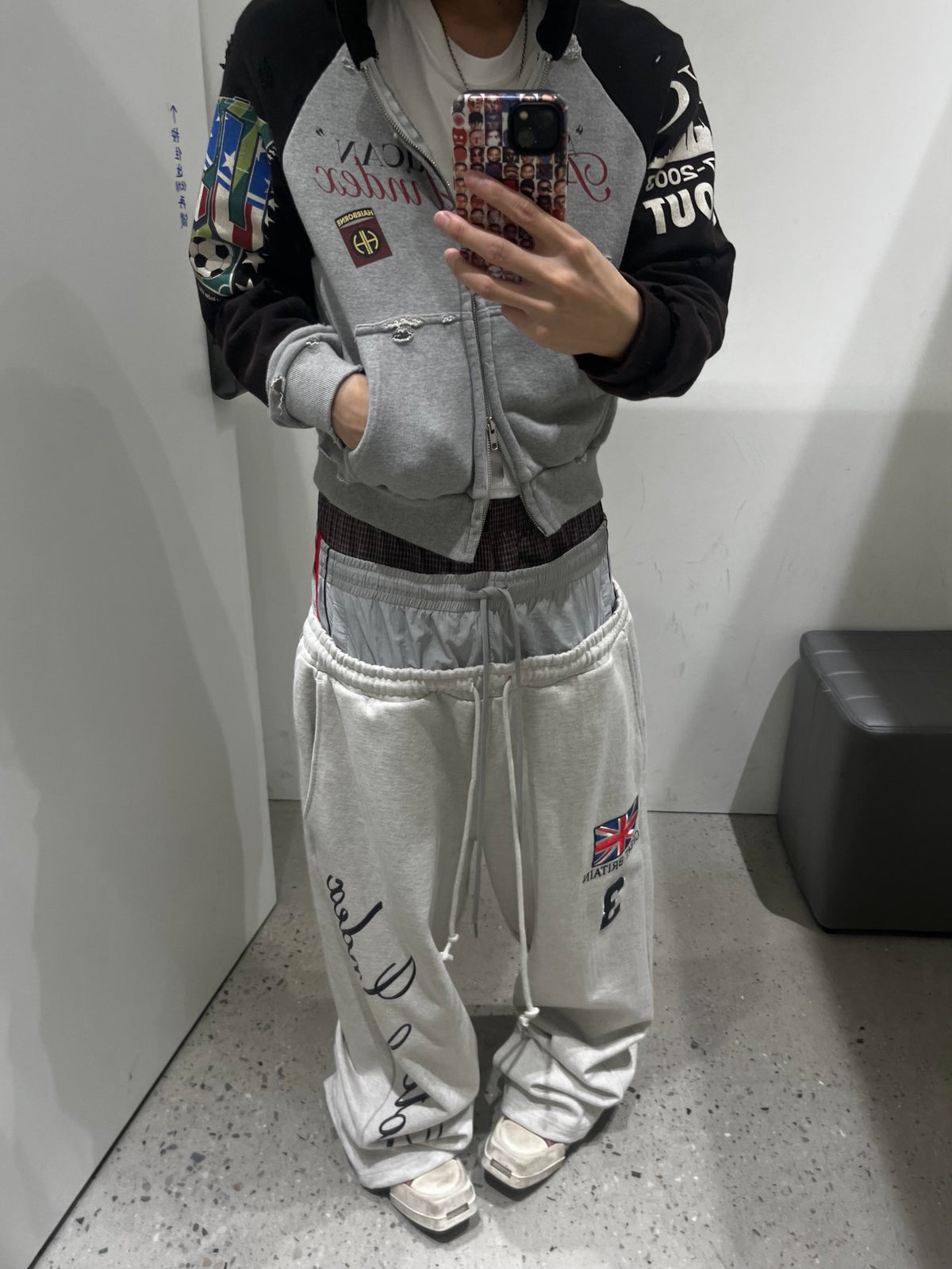 Protocol Index "All American" Hybrid Zip-Up Hoodie - Seldom Seen Styles