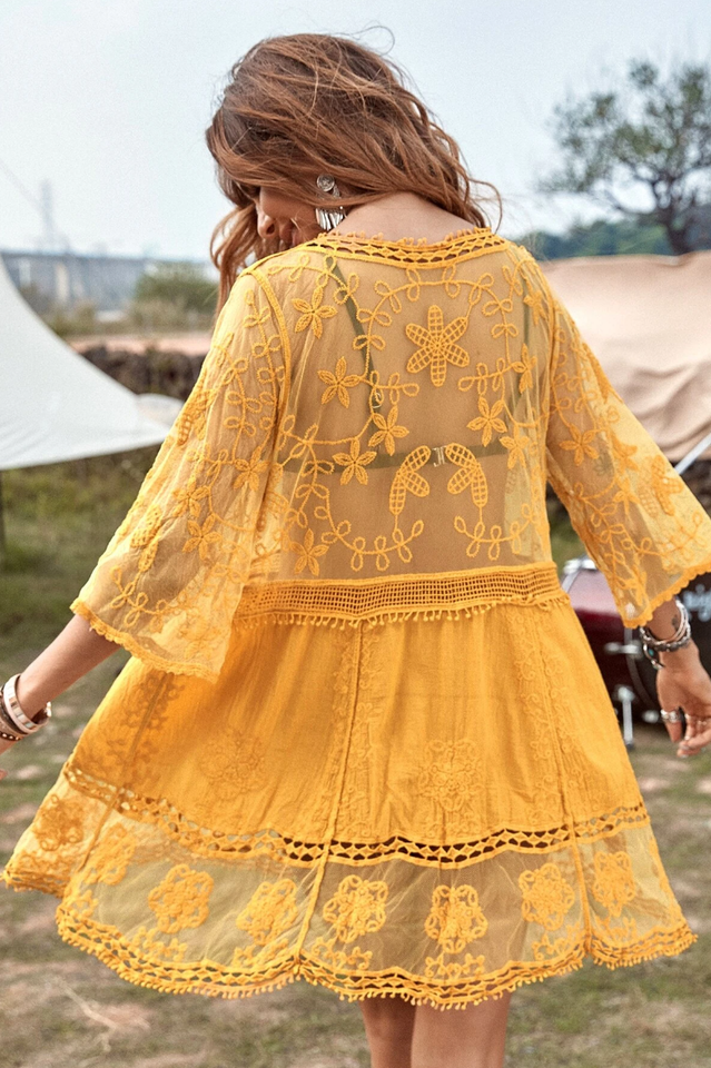 Pool Days Lace Cover Up - Seldom Seen Styles