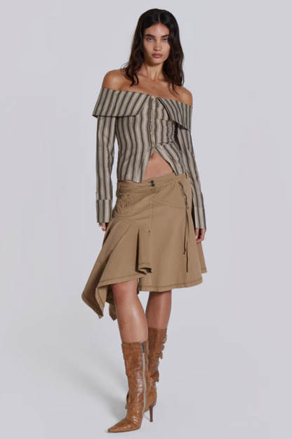 Chemise Emra à épaules dénudées
