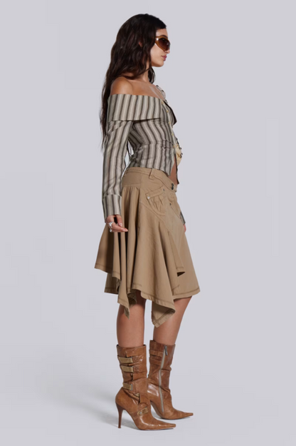 Chemise Emra à épaules dénudées