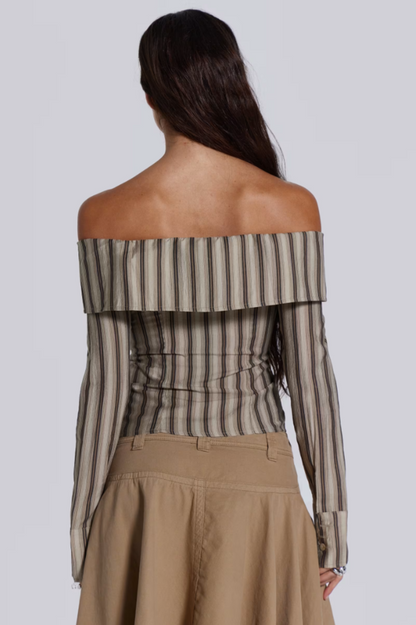 Chemise Emra à épaules dénudées