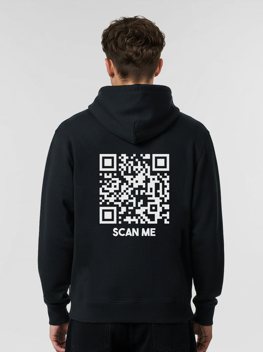 QR-Code Hoodie Unisex - Scan Me - CLASSIC - Seldom Seen Styles