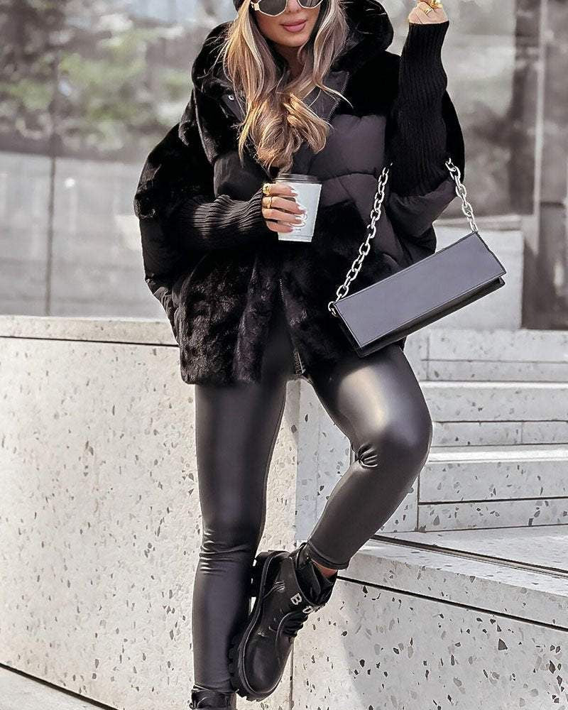 RAINA – Thermal Hooded Jacket - Seldom Seen Styles