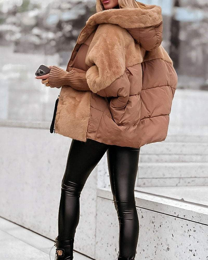 RAINA – Thermal Hooded Jacket - Seldom Seen Styles