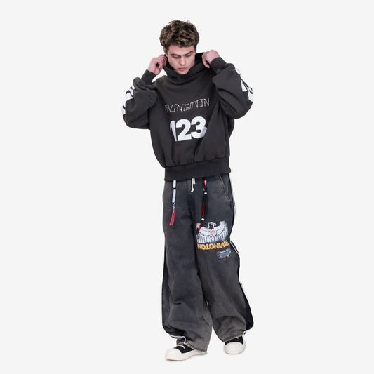 RIVINGTON roi Rebis Metanoia USO CVA Hoodie 'Jet Black' - Seldom Seen Styles
