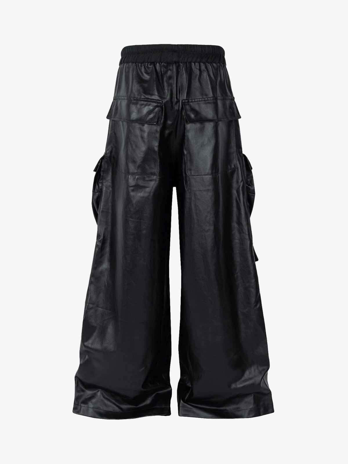 RO-style multi-pocket matte coated overalls - 2094 - Seldom Seen Styles
