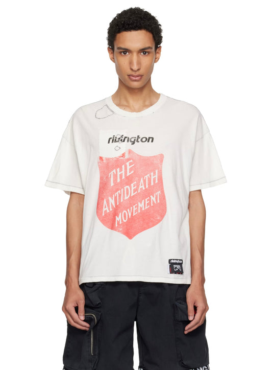 RRR123 'The Antideath Movement' Shield Graphic T-Shirt - Seldom Seen Styles