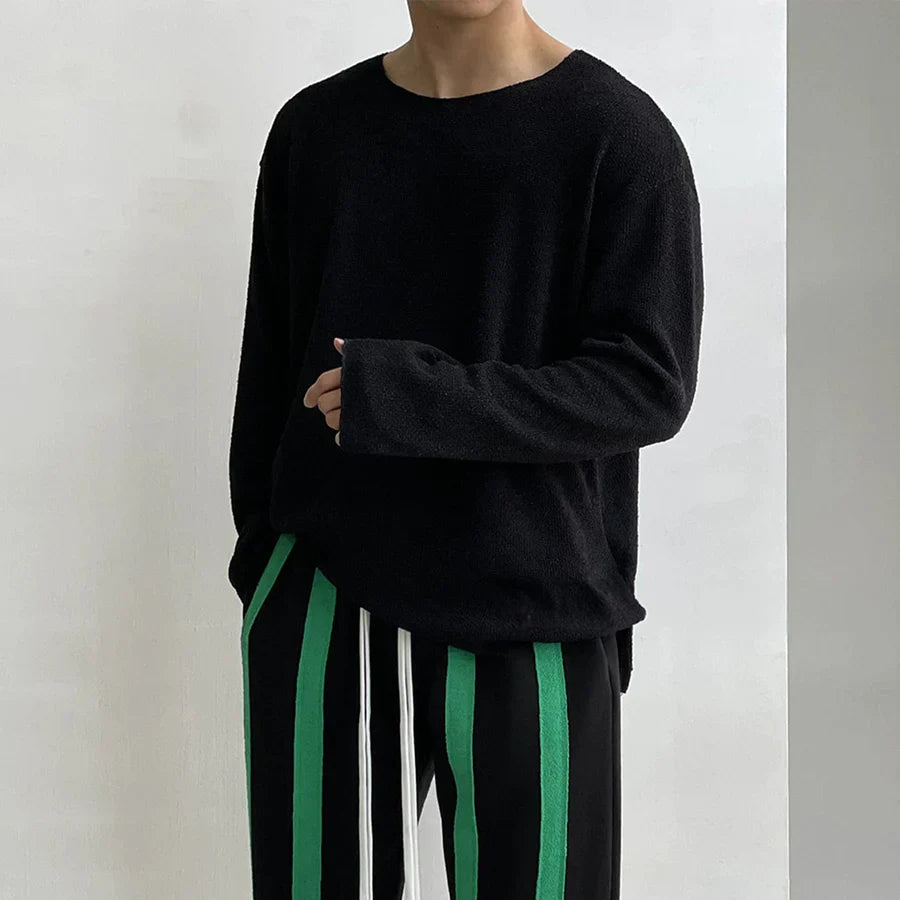 RT No. 10000 KNIT PULLOVER LONG SLEEVE - Seldom Seen Styles