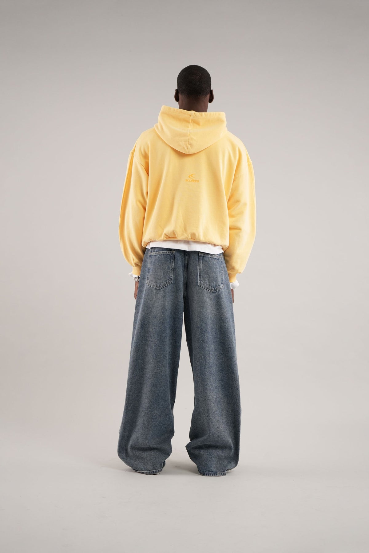 Raw Yellow Hoodie - Seldom Seen Styles