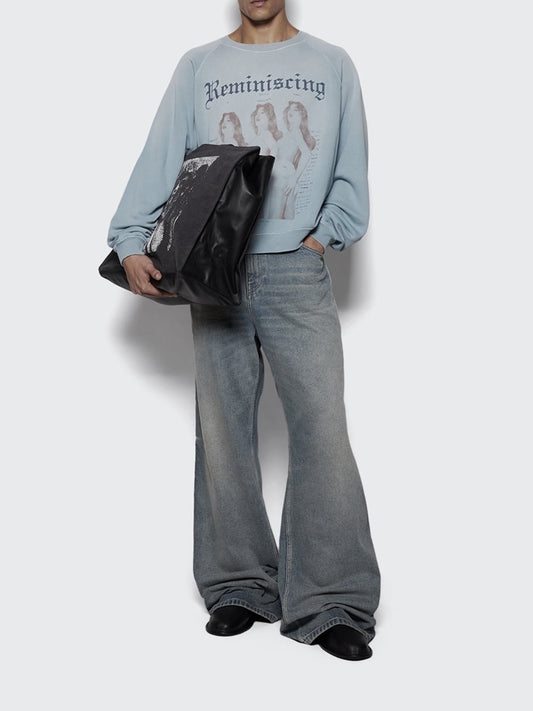 Reminiscing Raglan Graphic Sweatshirt - Seldom Seen Styles