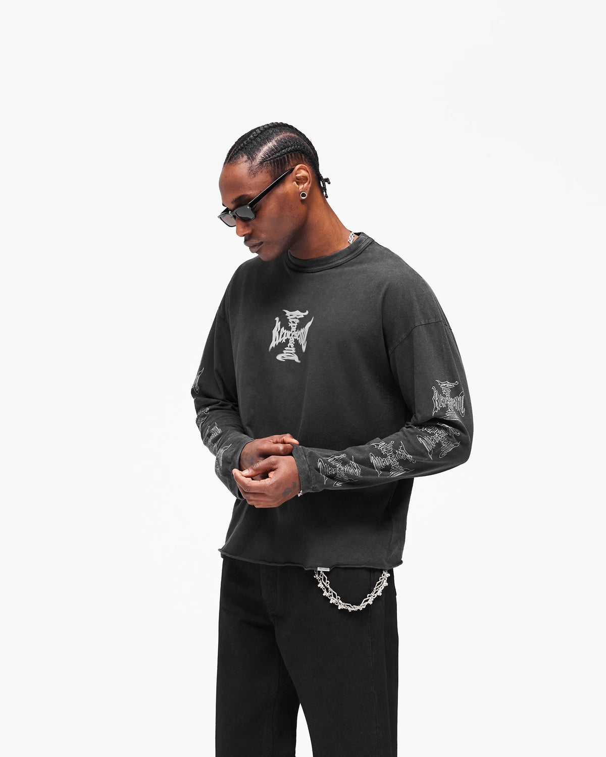 Represent Heavier Than The Heavens Dragon Sleeve Long Sleeve T-Shirt - Seldom Seen Styles