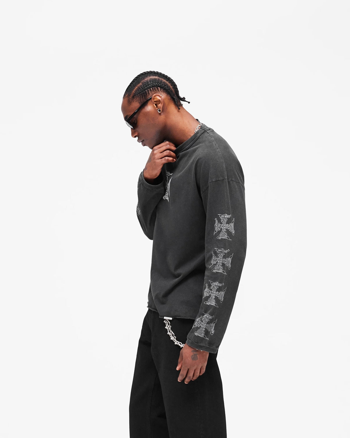 Represent Heavier Than The Heavens Dragon Sleeve Long Sleeve T-Shirt - Seldom Seen Styles