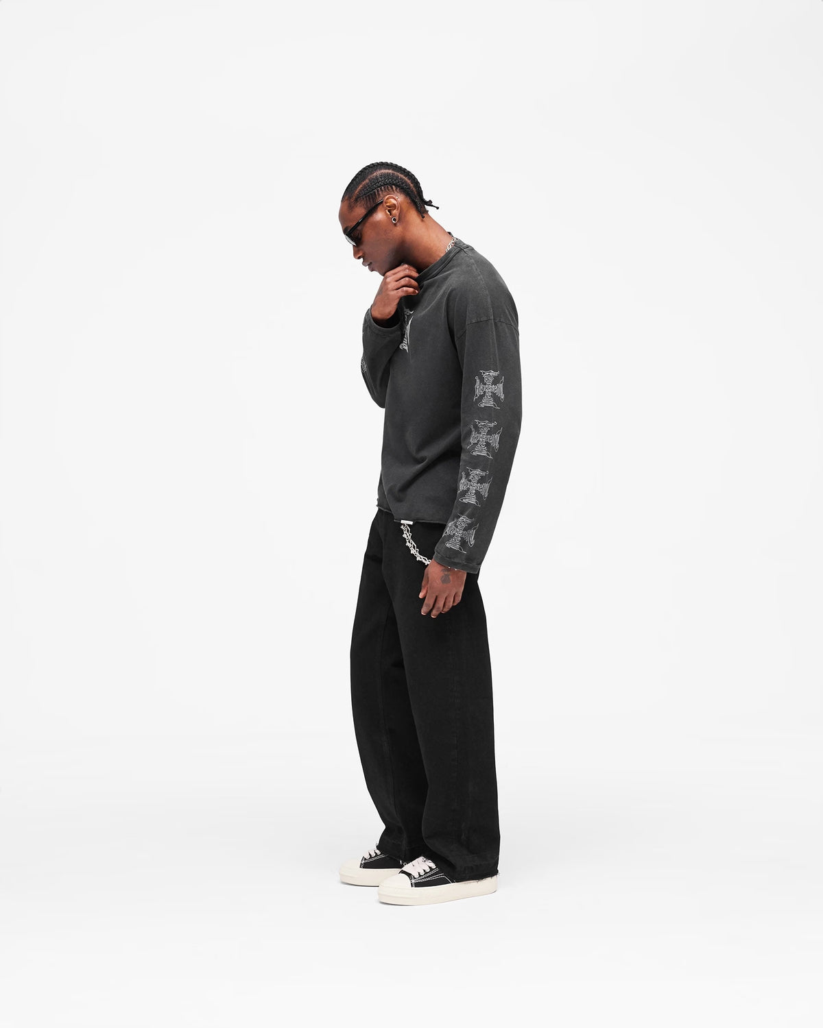 Represent Heavier Than The Heavens Dragon Sleeve Long Sleeve T-Shirt - Seldom Seen Styles
