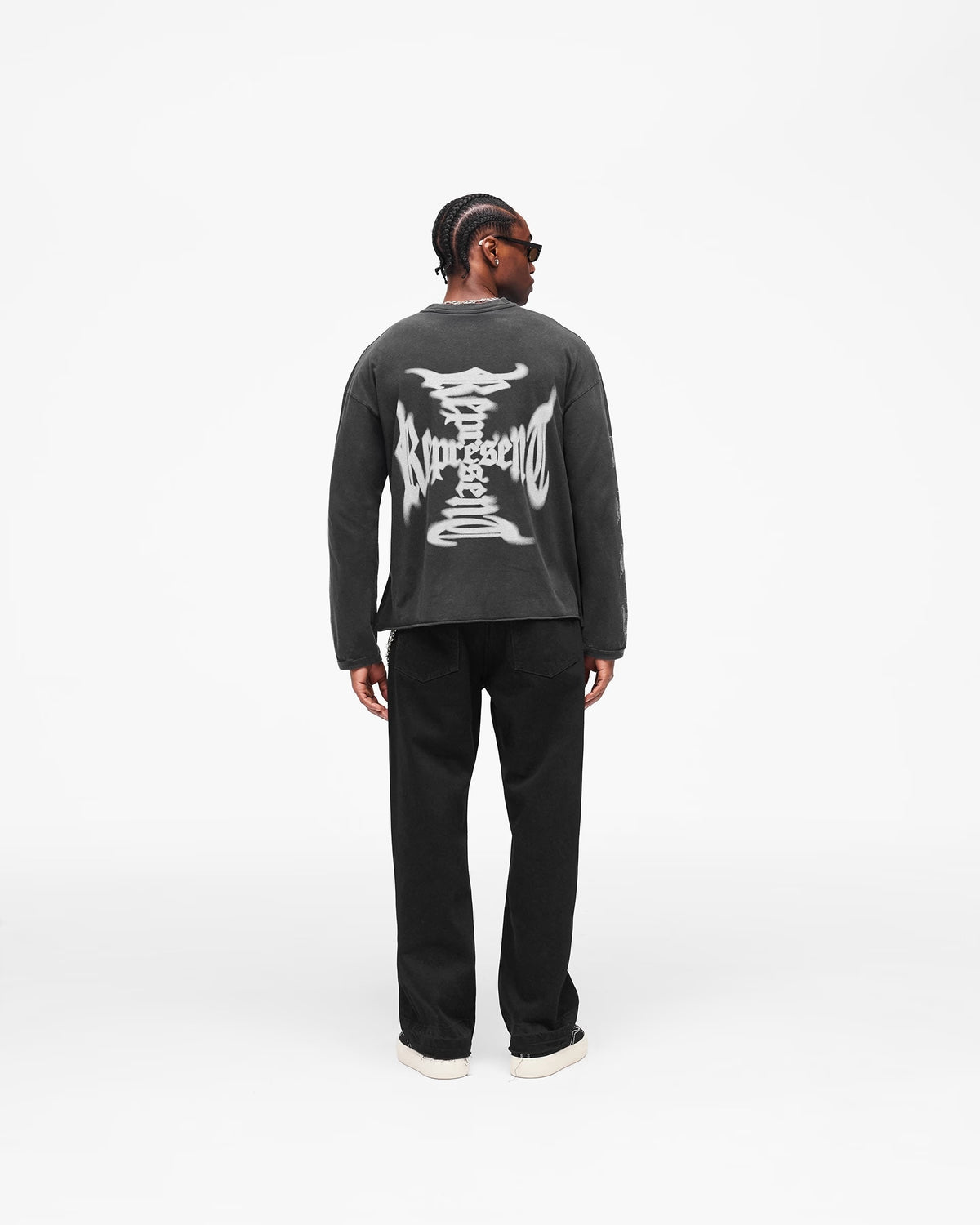 Represent Heavier Than The Heavens Dragon Sleeve Long Sleeve T-Shirt - Seldom Seen Styles
