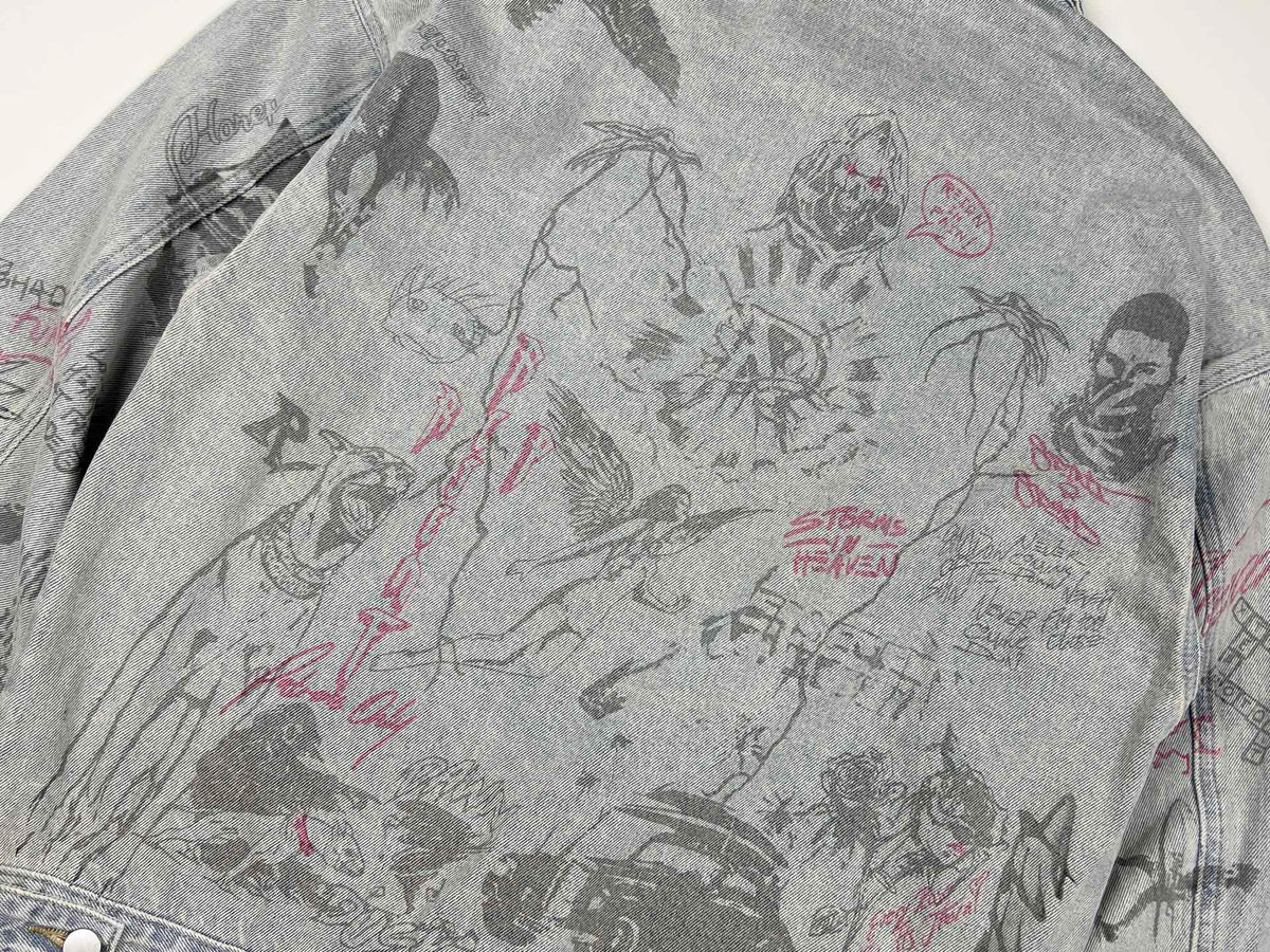 Represent Legacy Denim Trucker - Seldom Seen Styles