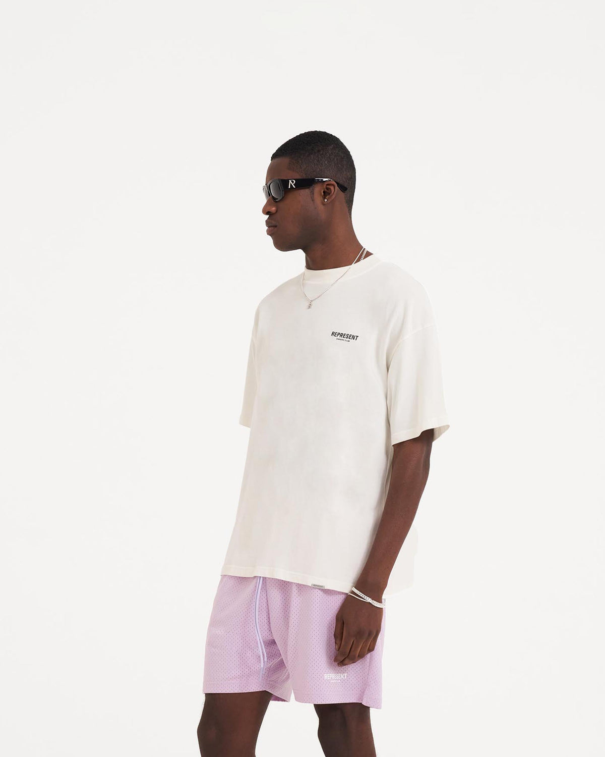 Represent Owners Club T-Shirt - Flat White - Seldom Seen Styles