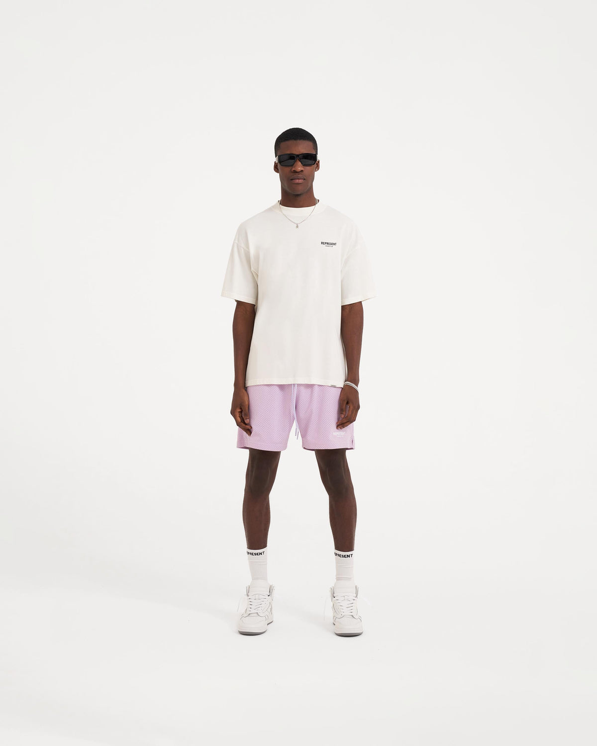 Represent Owners Club T-Shirt - Flat White - Seldom Seen Styles