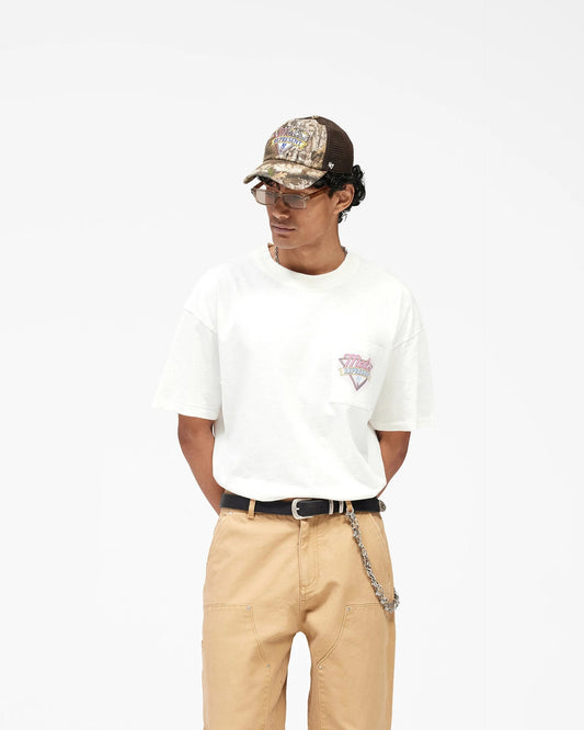 Represent x Mels Diner T-Shirt - Flat White - Seldom Seen Styles