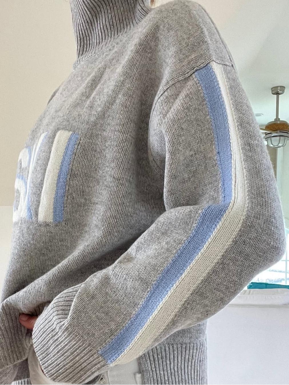 Retro Cashmere Turtleneck Ski Sweater - Seldom Seen Styles
