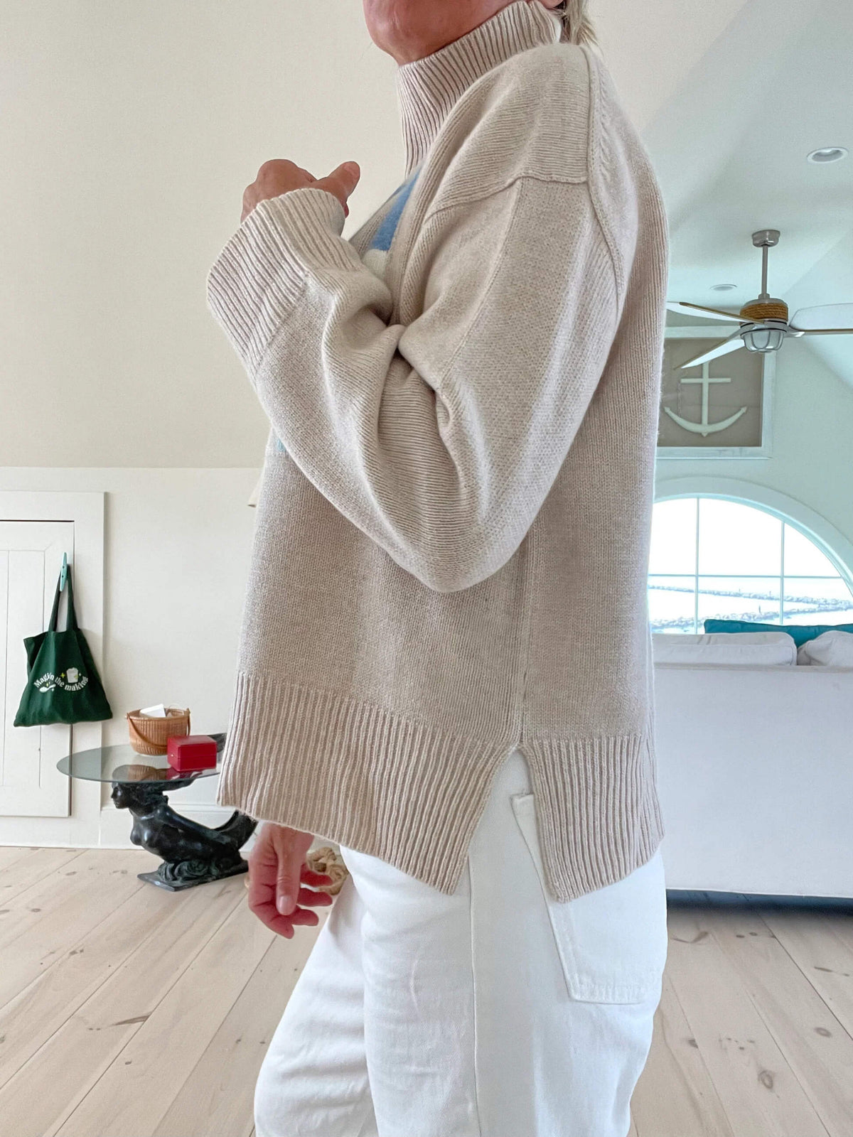 Retro Cashmere Turtleneck Ski Sweater - Seldom Seen Styles