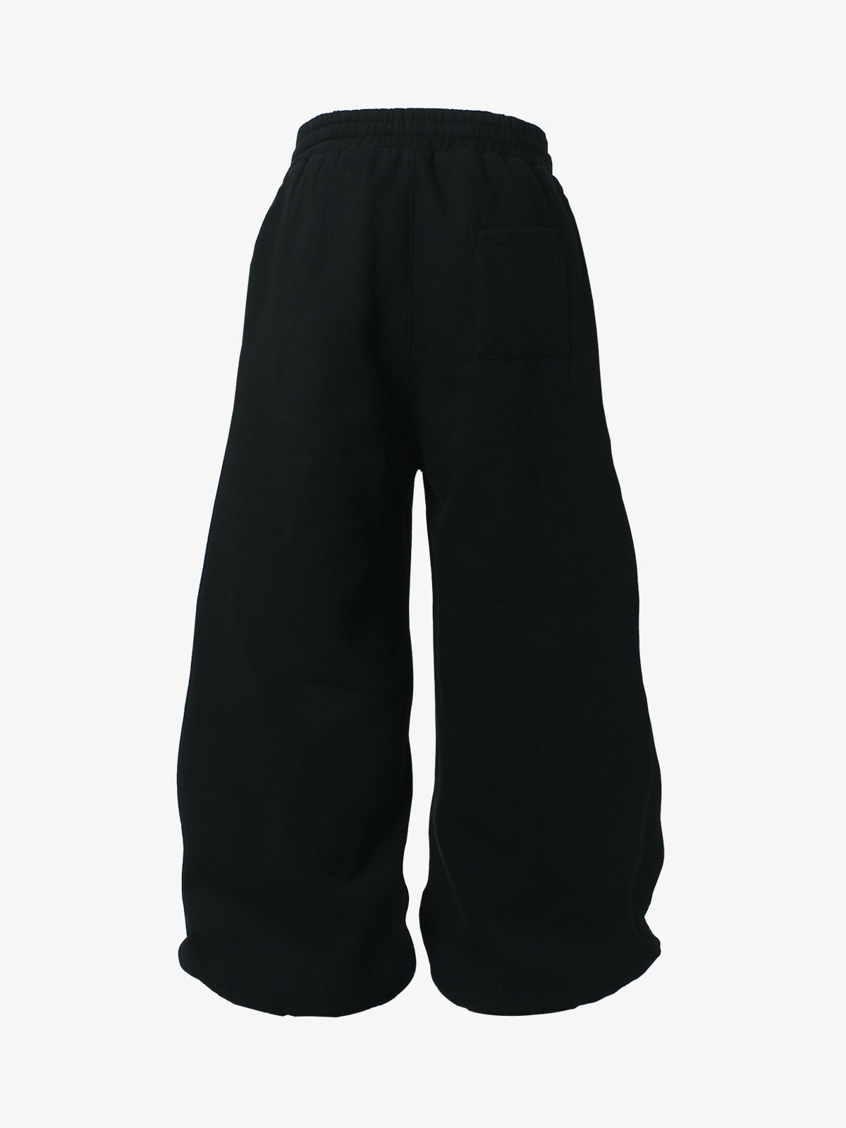 Retro Graphic Fleece-Lined Baggy Sweatpants - Seldom Seen Styles