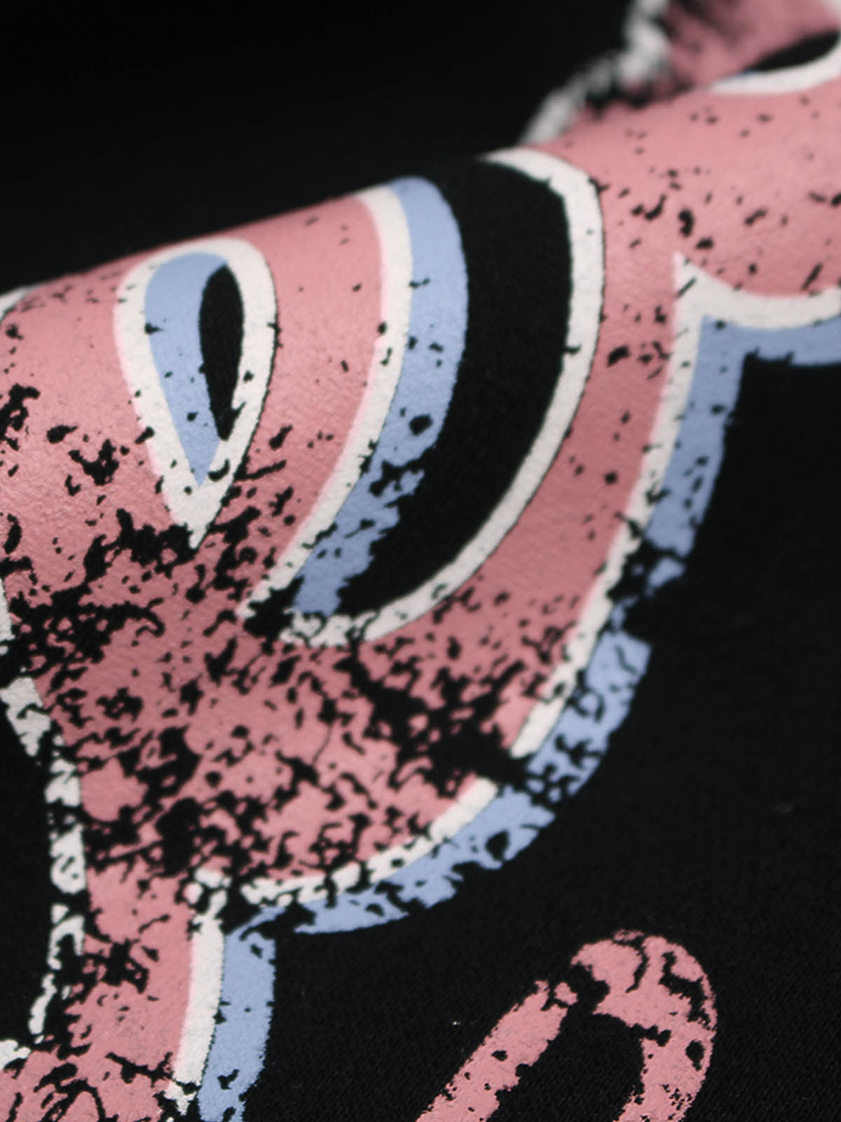 Retro Graphic Fleece-Lined Baggy Sweatpants - Seldom Seen Styles