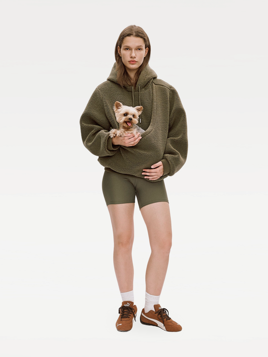 Riikyu【Multi-colour】Kangaroo Pouch Unisex Fleece Hoodie - Seldom Seen Styles