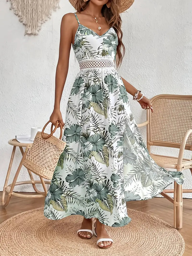Ruby | Women's Floral Flowy Draped Midi Dress Summer 2026 - Seldom Seen Styles