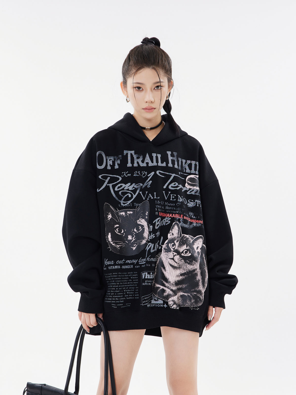 Rugged Trails Cat Hoodie - Seldom Seen Styles