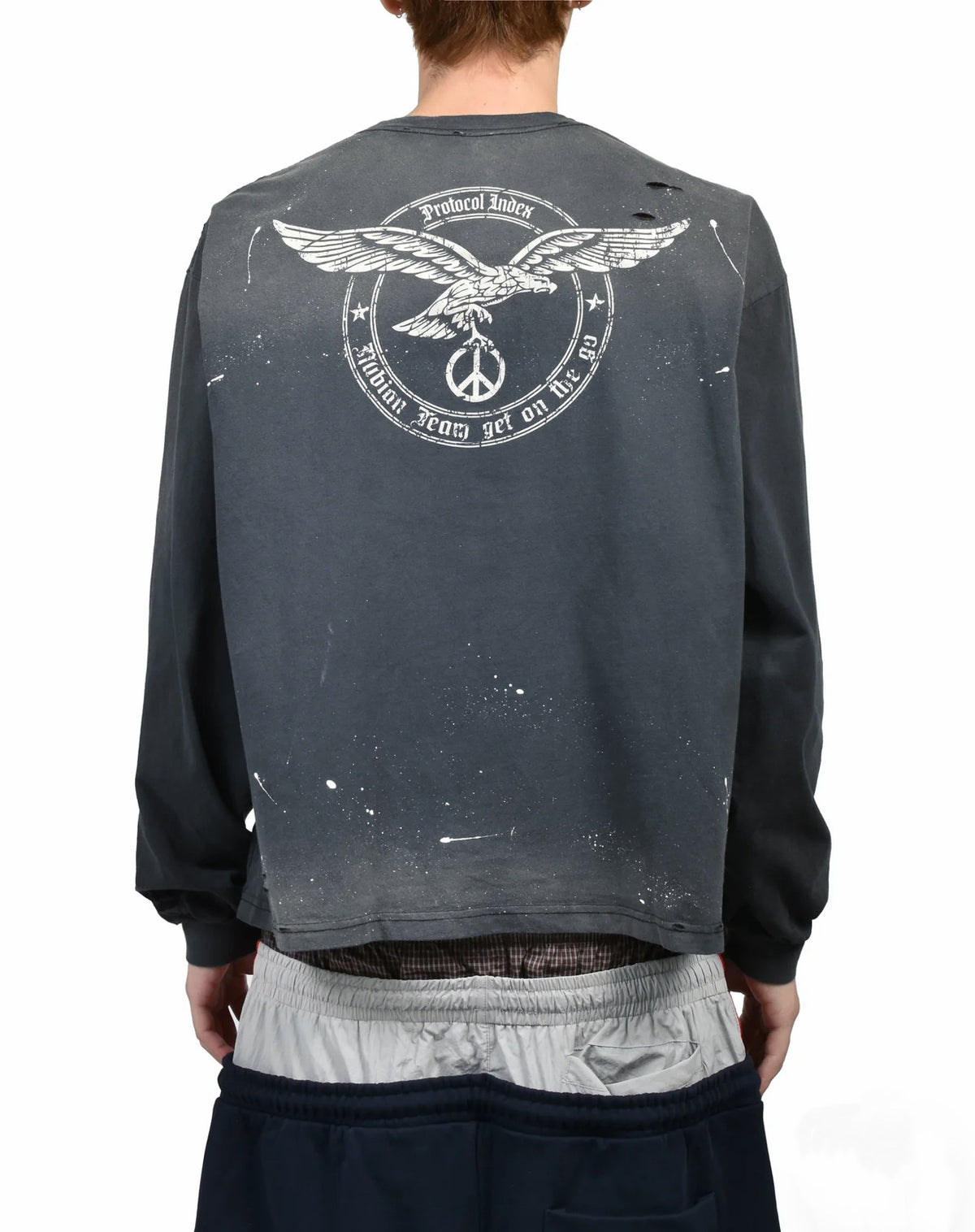 Ruthless Long Sleeve - Faded Black - Seldom Seen Styles