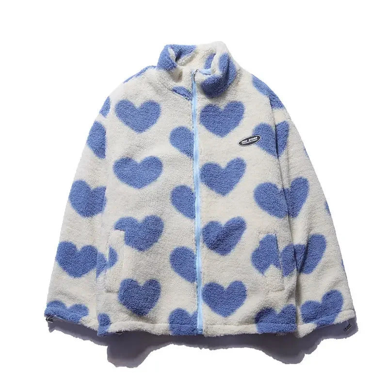 Ashely | Reversible heart jacket - Seldom Seen Styles