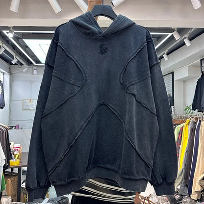 Vintage Washed Deconstructed Forgiveness Hoodie