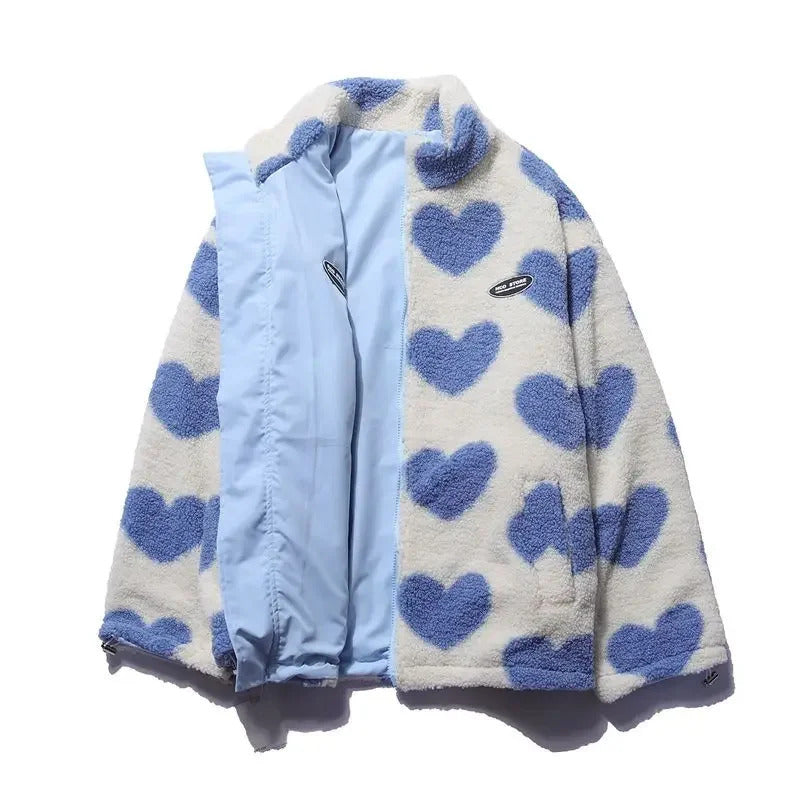 Ashely | Reversible heart jacket - Seldom Seen Styles